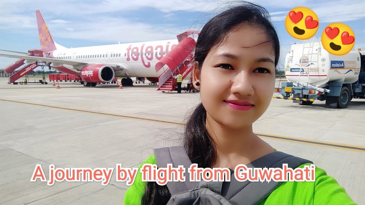 Back to Silchar from Guwahati by flight...Take off to landing #fly#spicejet #journey