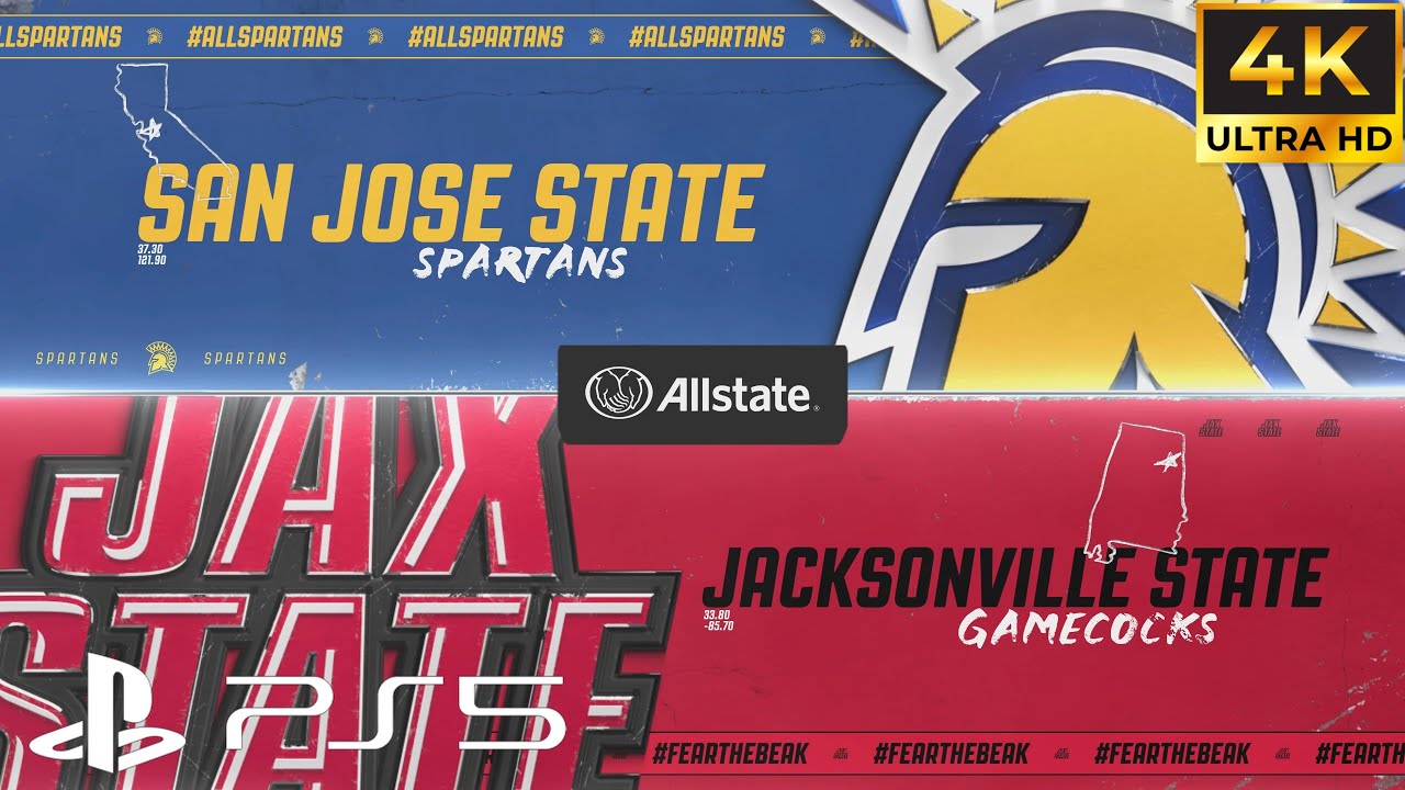 4K SJSU vs JXST CURE BOWL COLLEGE FOOTBALL 26 PS5 GAMEPLAY
