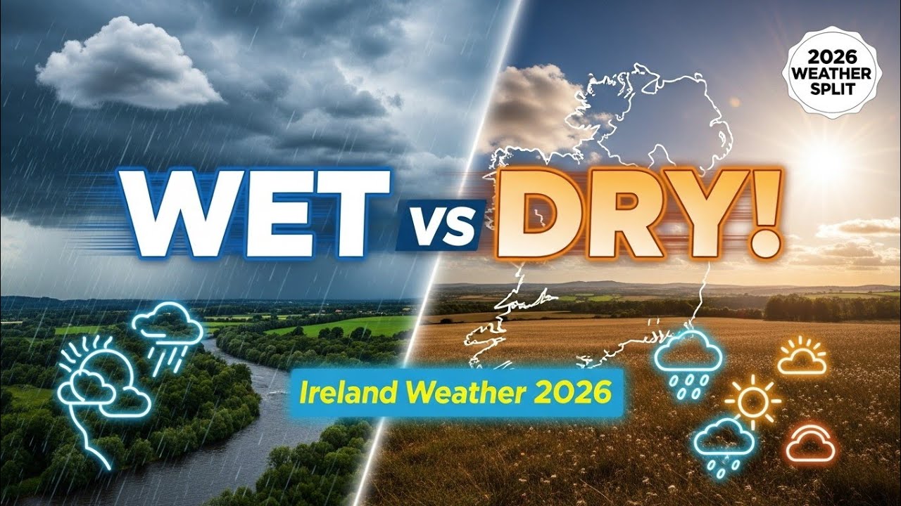 Wet West vs Dry East: Why Ireland's Weather Is So Divided in 2026
