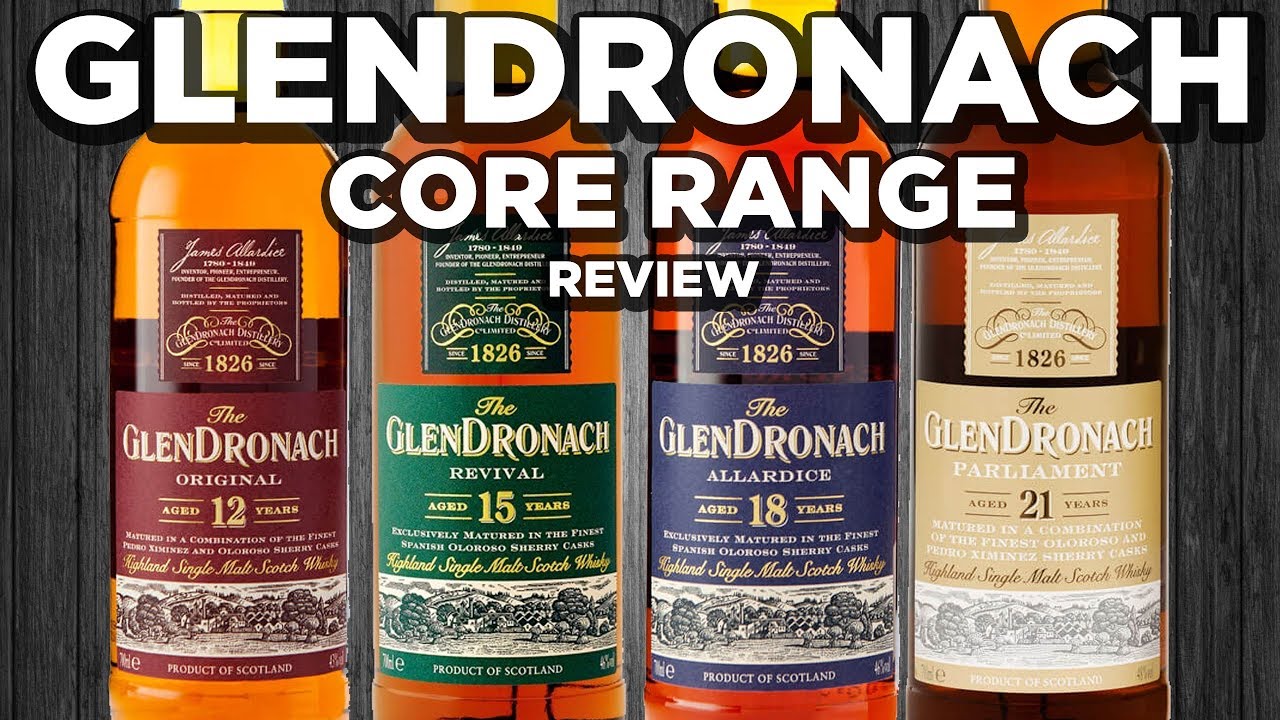 Обзор GlenDronach Core-Range