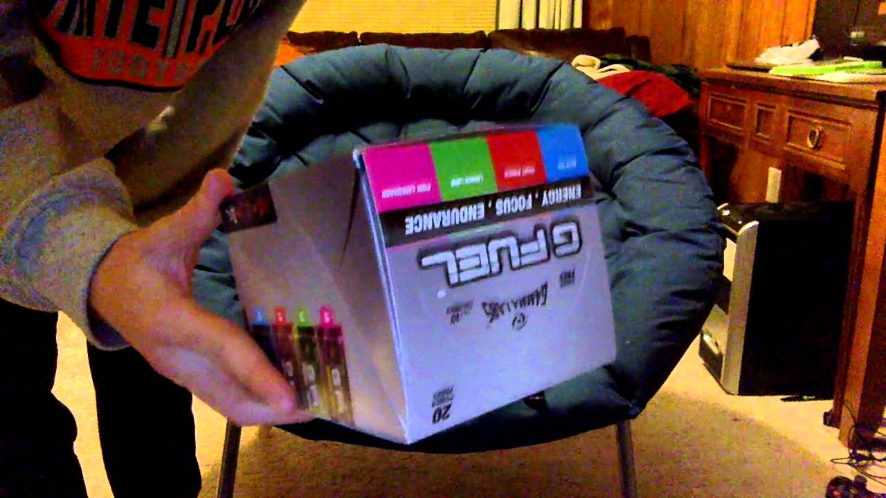 Unboxing Gamma labs (G-Fuel)