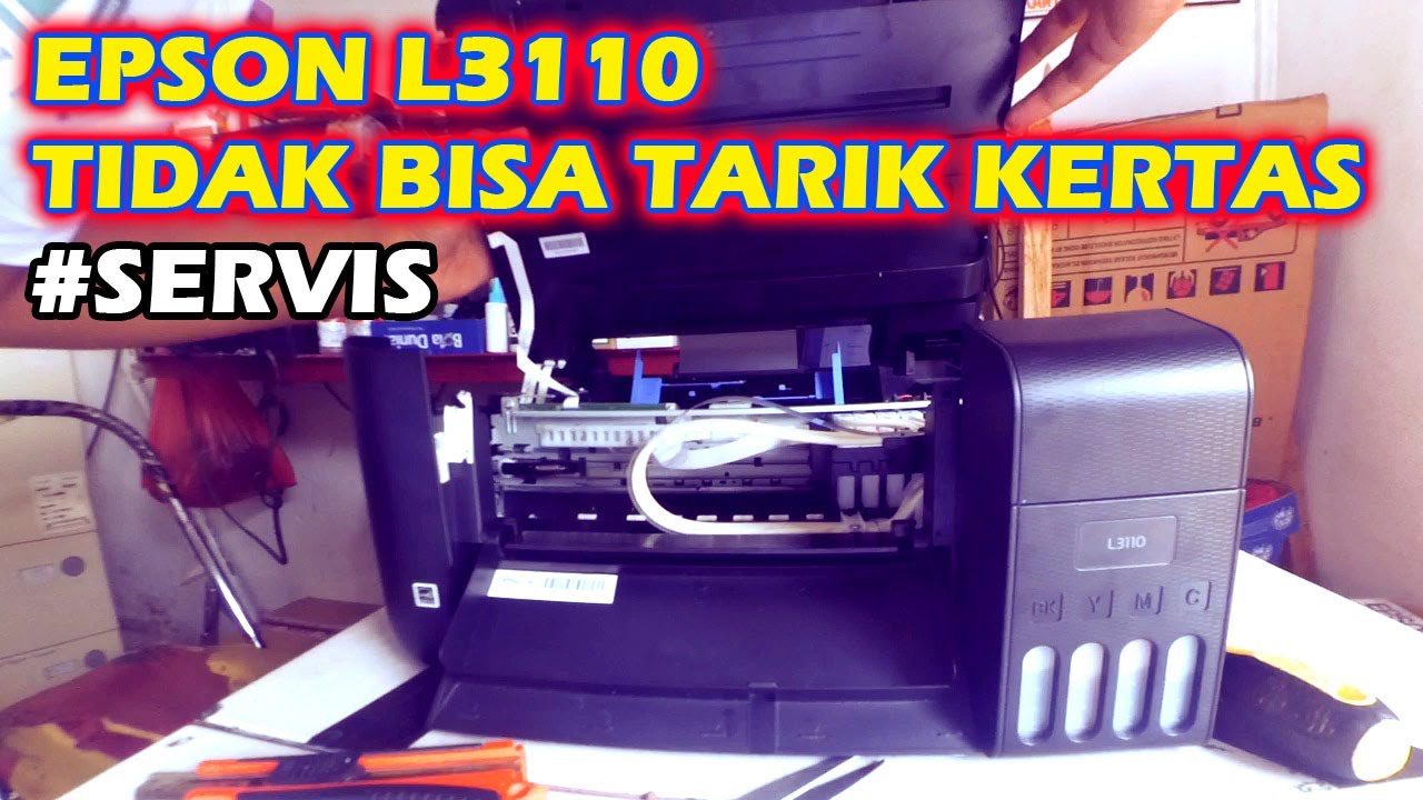 SOLUSI !! Printer Epson L3110 Tidak Bisa Tarik Kertas