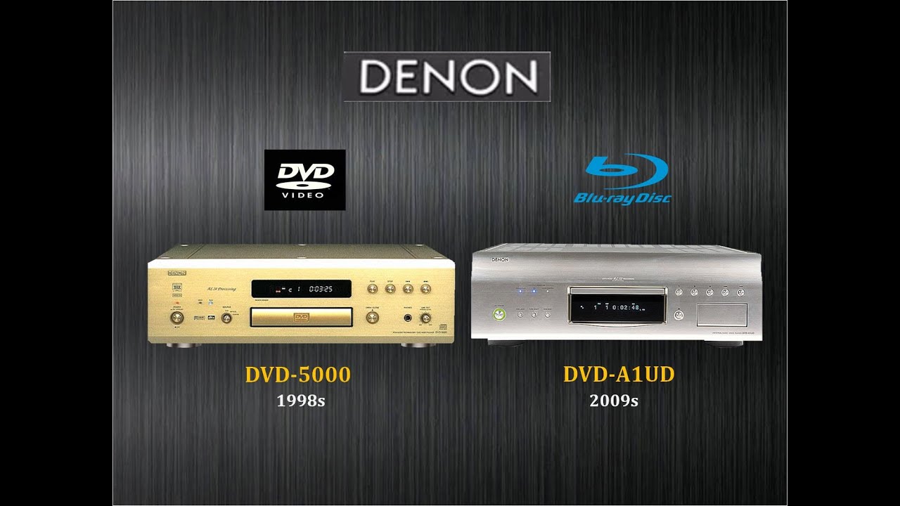 All DENON PRO-BD-DVD/DVD-Recorder/DVD/BD Player series history of the 1997+2017