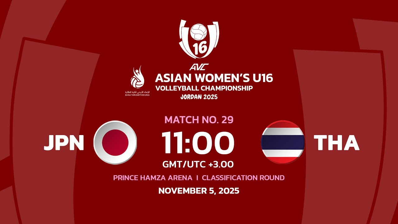 [ LIVE ] JPN VS THA I 2nd Asian Women's U16