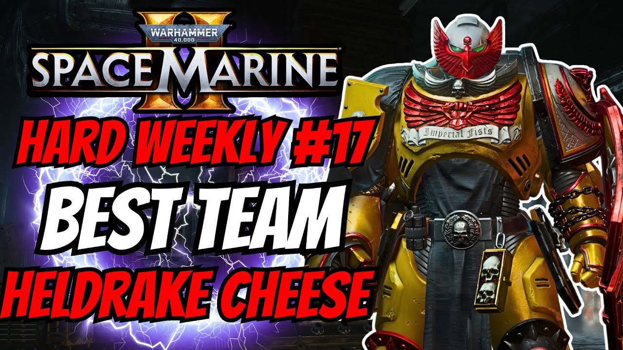 BEST Builds and Team Comp to Easily CHEESE Weekly Hard Strat #17 in Space Marine 2