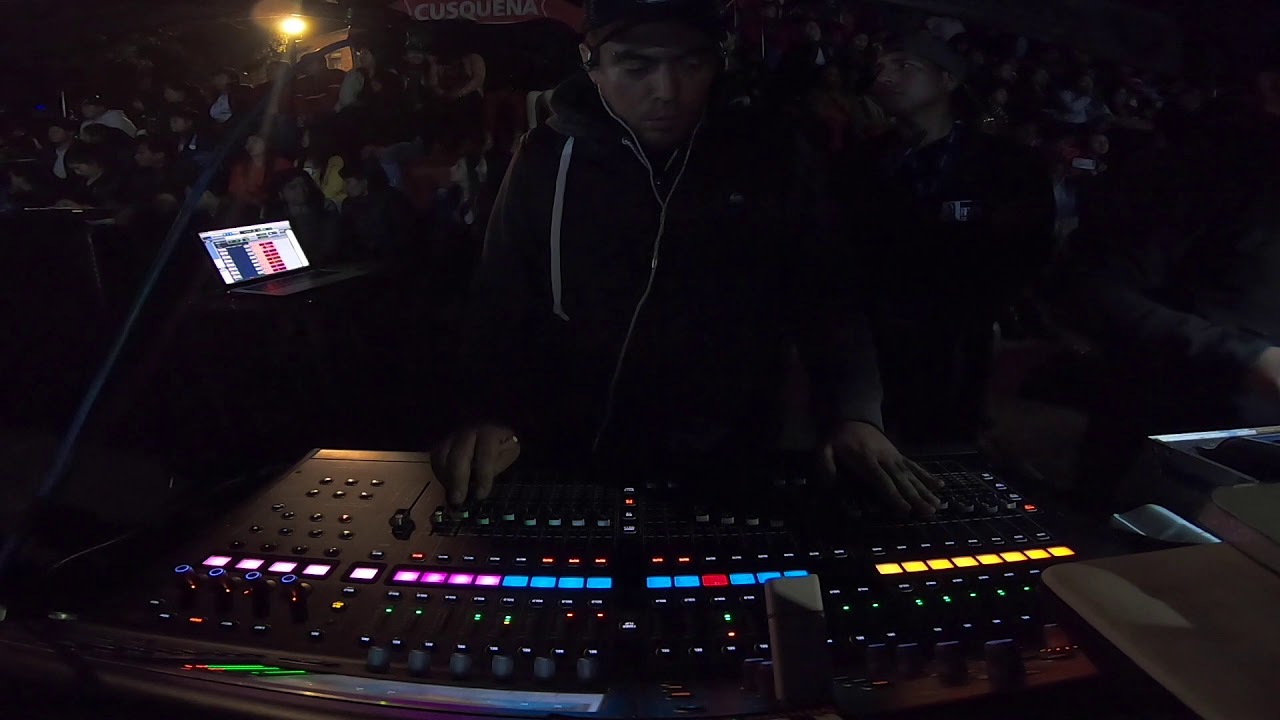 #Concierto desde la #consola de Audio - #Mezclando a tiempo real