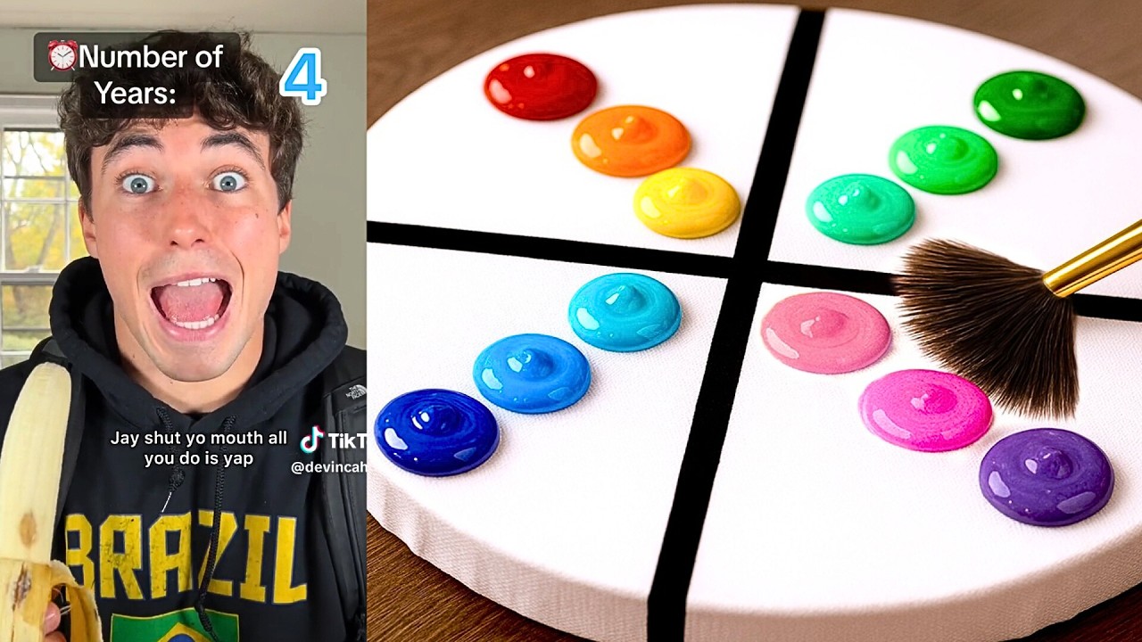 *60 Minutes*🎨 Text To Speech 🎨 ASMR Satisfying Art || @Devin Caherly || POVs Tiktok Compilations