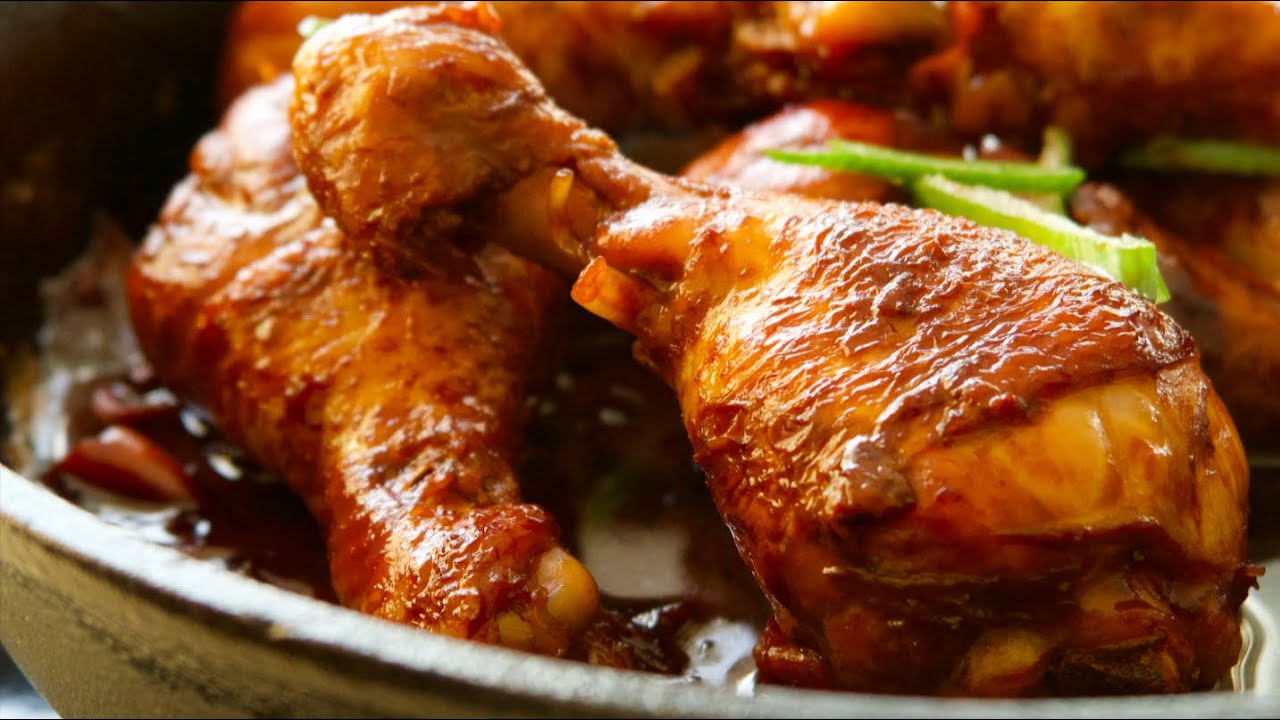 Chicken Drumstick Recipe - Chinese Braised Chicken 红烧鸡腿