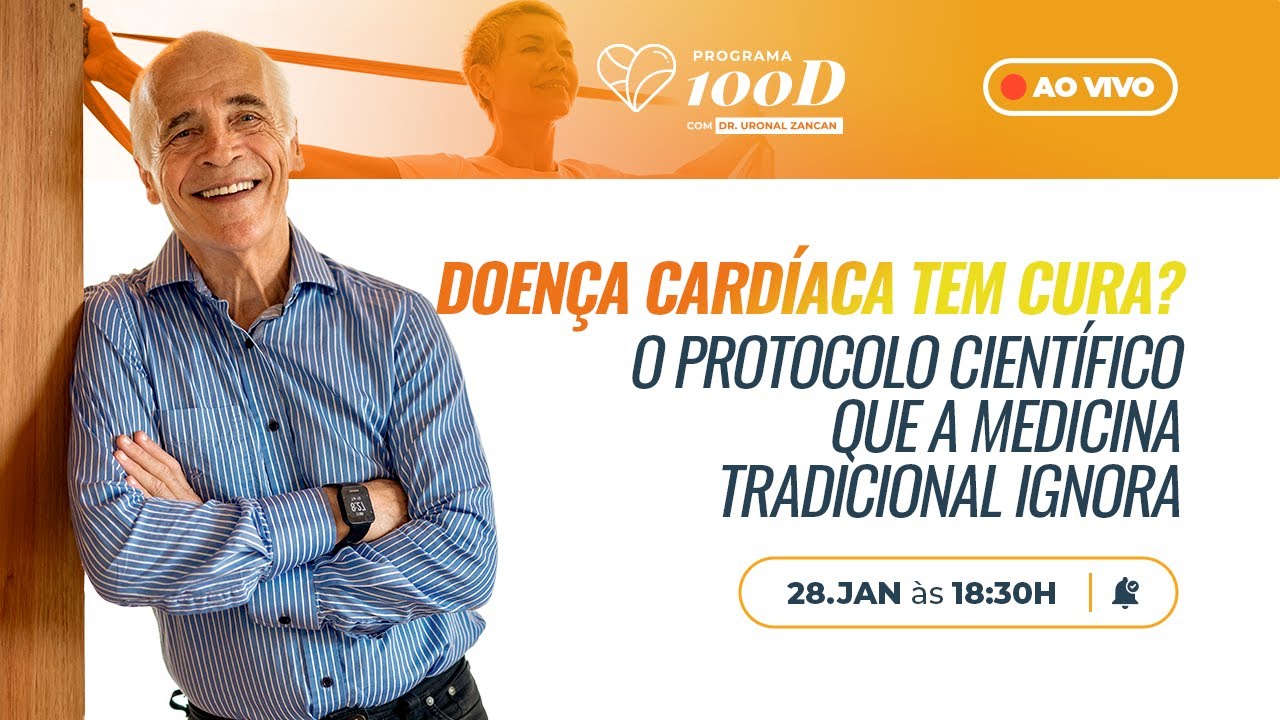 LIVE: DOENÇA CARDÍACA TEM CURA? O Protocolo Científico que a Medicina Tradicional Ignora