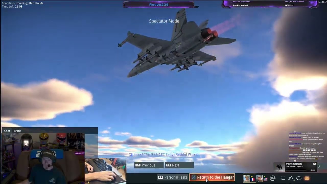 [18+] Reven's Ready Room // War Thunder Air Grind Day 358// ARB BR 14.3-? // Onl (Part 11/19)
