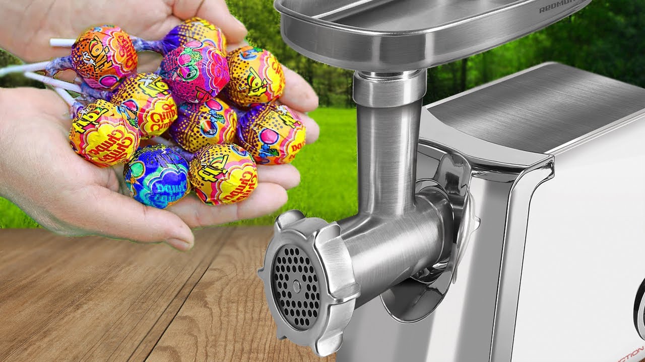 Измельчение хрустящих и мягких вещей от мясорубки против GOURMET LOLLIPOPS