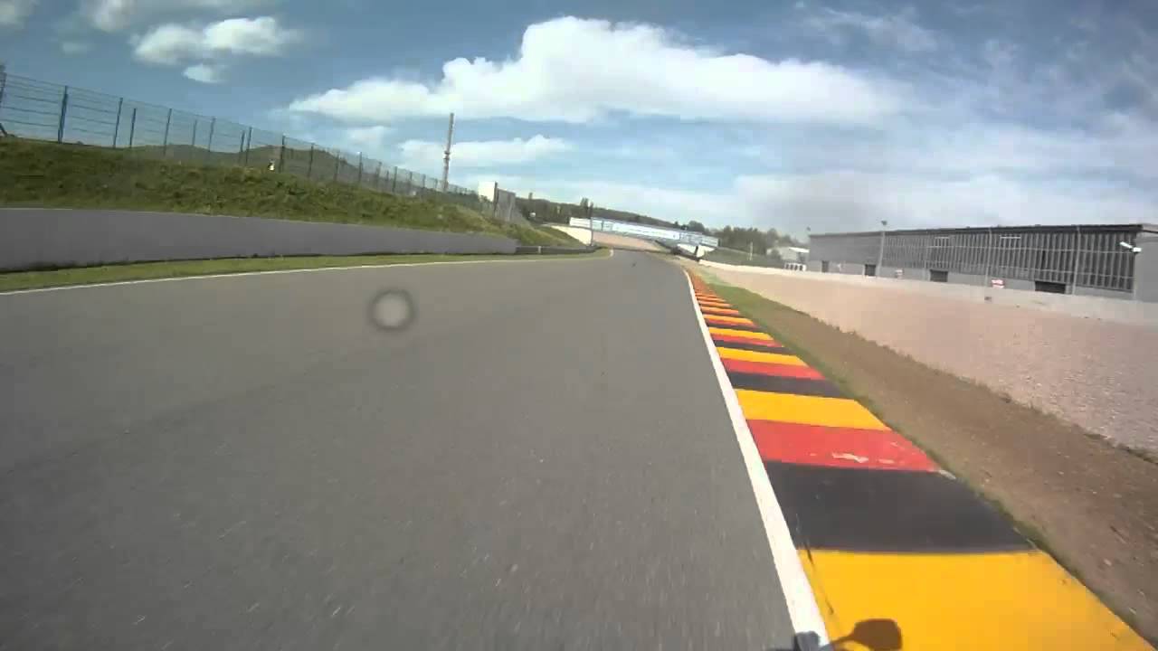 Hafeneger-Renntrainings Streckenvorstellung Sachsenring