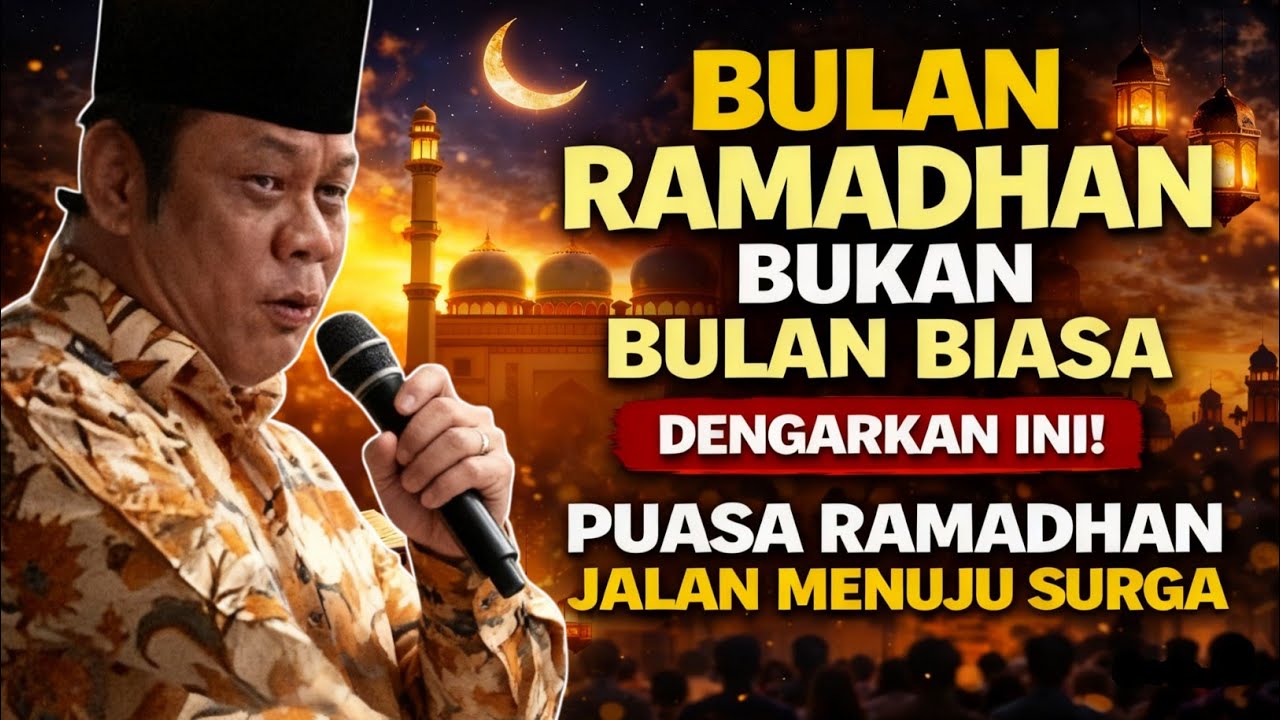 KESEMPATAN EMAS..!! Bulan Ramadhan Bukan Bulan Biasa! Dengarkan Ini – KH Zainuddin MZ