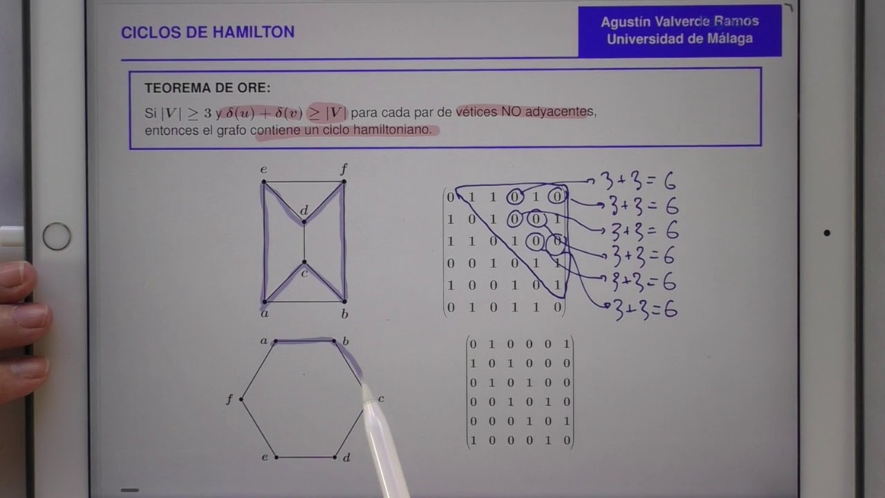 Grafos hamiltonianos