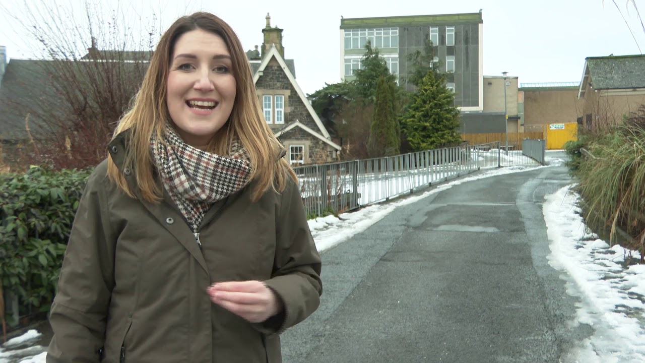 Fire damaged Peebles High School to be rebuilt - ITV News report