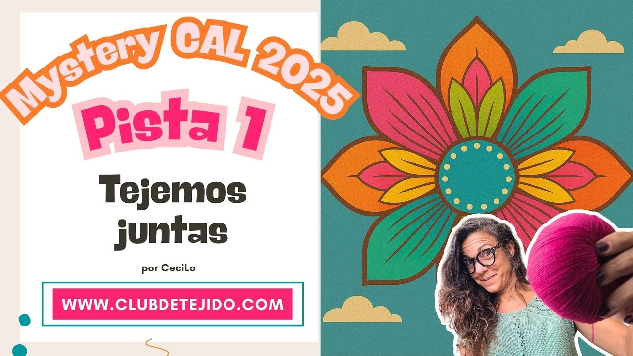 Mystery CAL 2025 - Coraz&oacute;n Delator - Pista 1 por Cecilia Losada