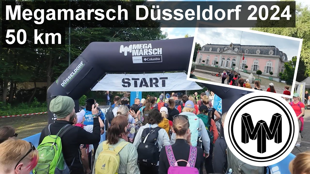 Megamarsch Düsseldorf 2024 - 50 km