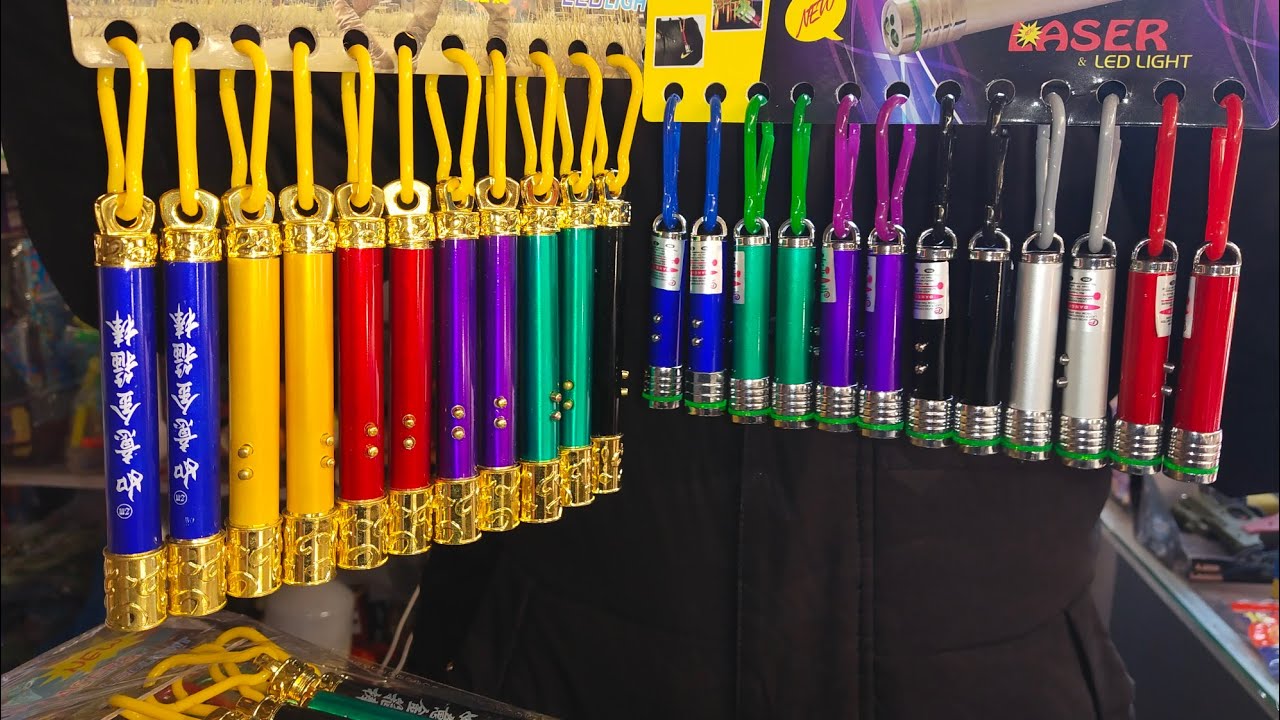 crazy keychain laser pointer light big and small lighting mukhtlif lighting colors led light