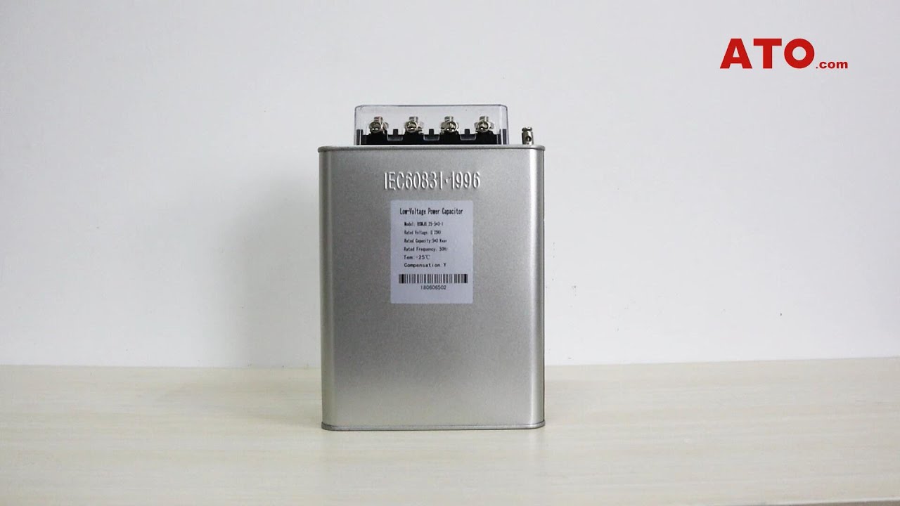 5kvar to 50kvar 3 Phase Power Capacitor, Self Healing