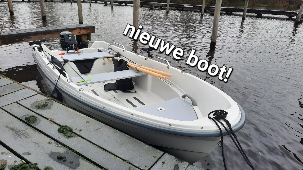 boten - dit is mijn nieuwe boot!🥳 terhi 400 + 9.9 pk mercury 4 takt