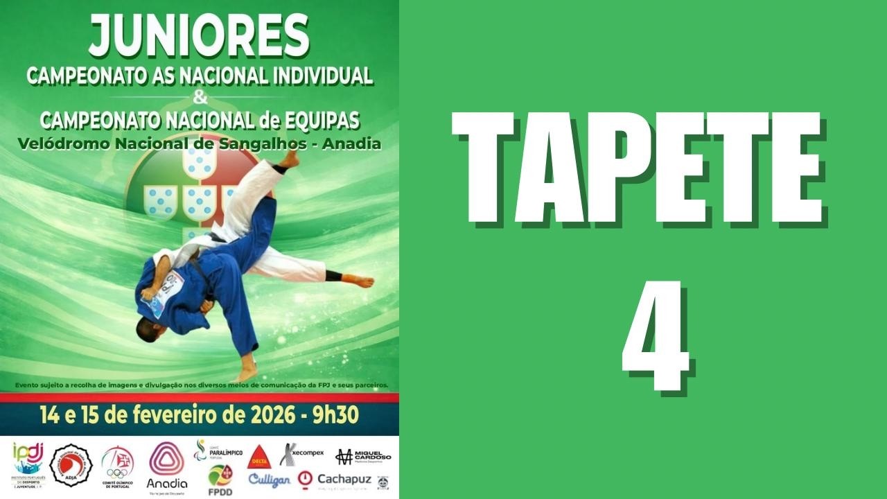Campeonato Nacional Equipas Juniores 2026 - Eliminatórias - Tapete 4