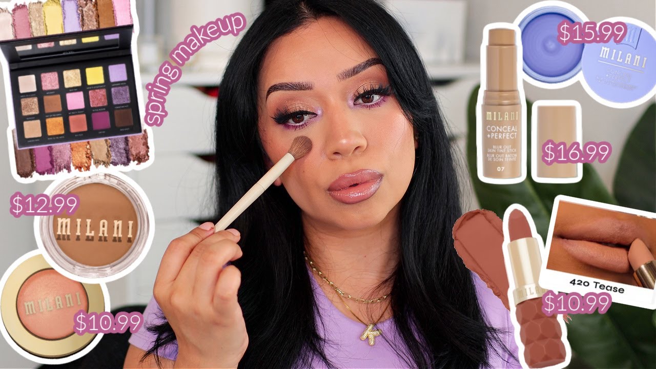 BEST of Milani Cosmetics | One Brand Tutorial + Afforable Makeup Look