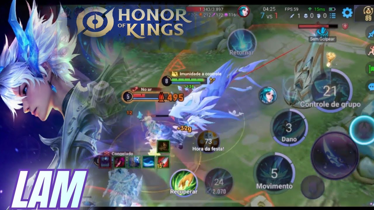 LAM MITICO 31 ESTRELAS ( HONOR OF KINGS )