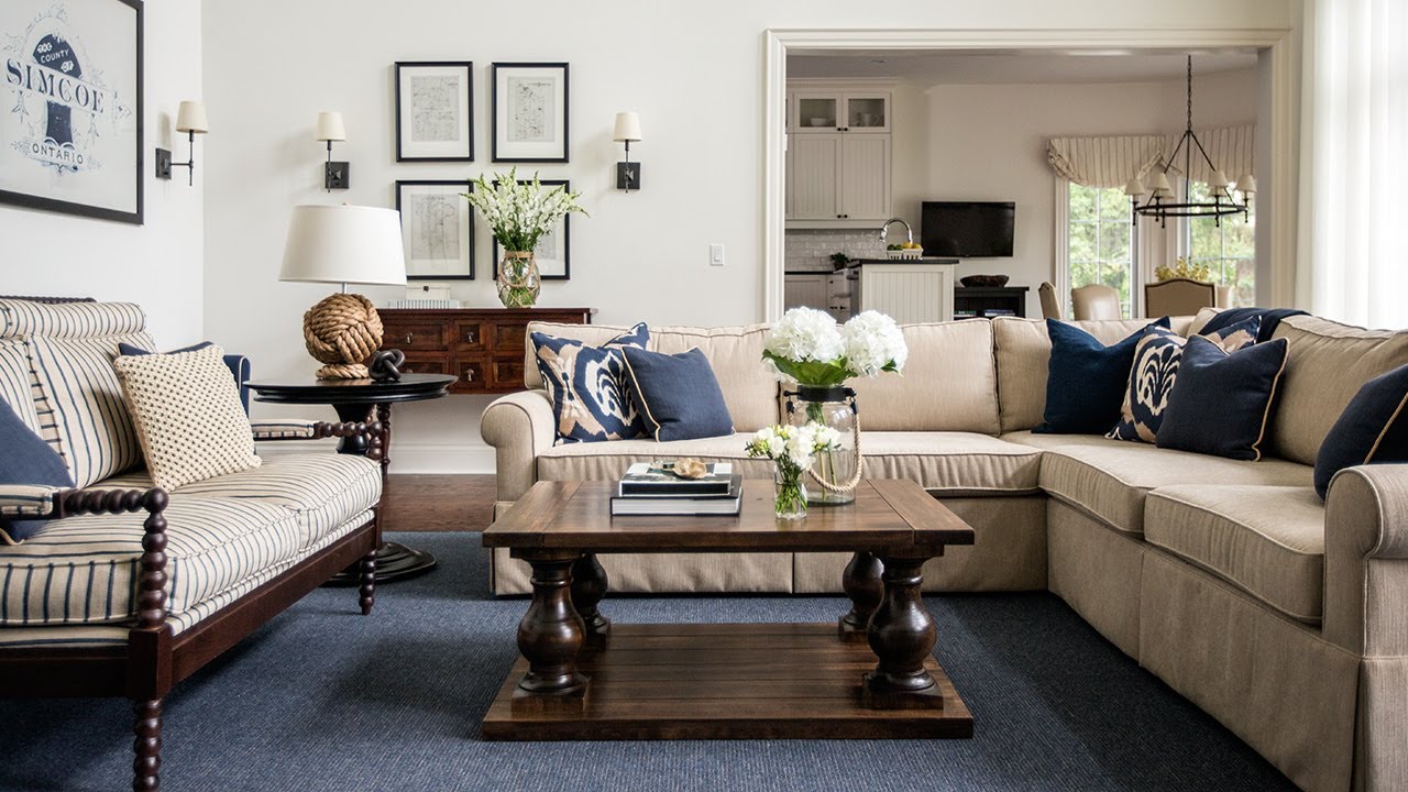 Interior Design — Luxury Coastal Lake House Cottage