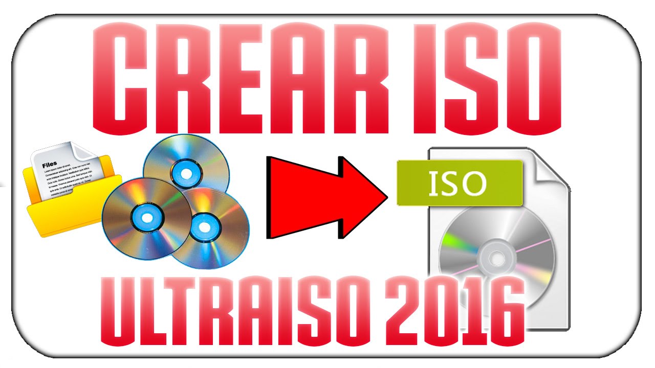 Como Crear una Imagen ISO desde CD/DVD con Ultraiso - 2016