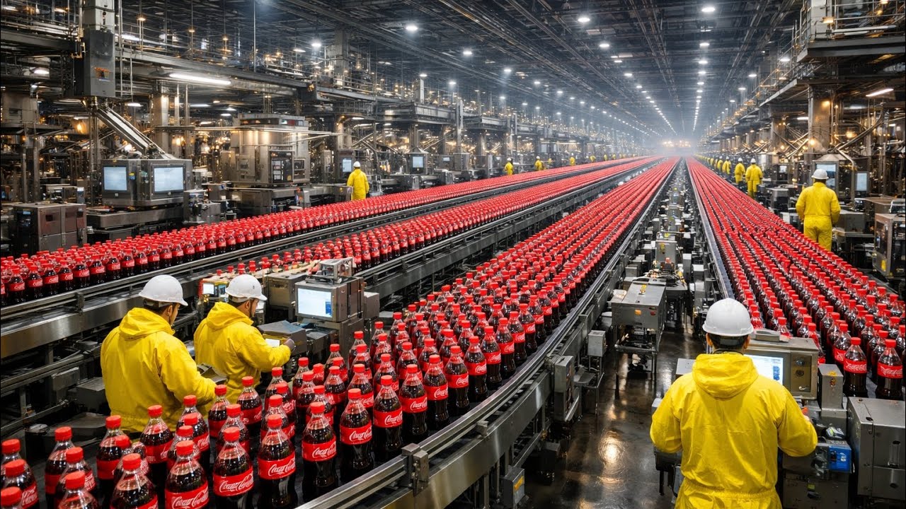 How Coca-Cola Is Made Today: Inside the Modern Factory & Billion-Dollar Industry Secrets