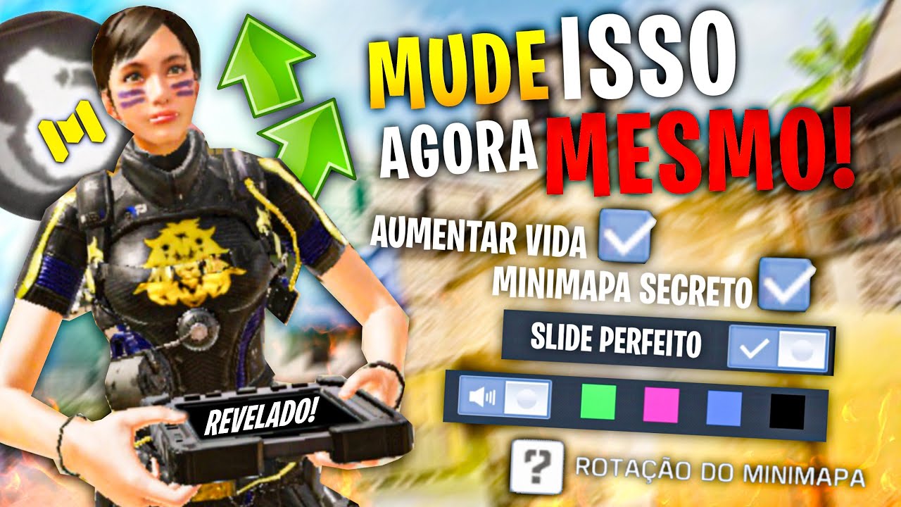 10 NOVAS CONFIGURAÇÕES que VÃO AJUDAR VOCE a MELHORAR no COD MOBILE! DICAS e TRUQUES CODM SEASON 8!