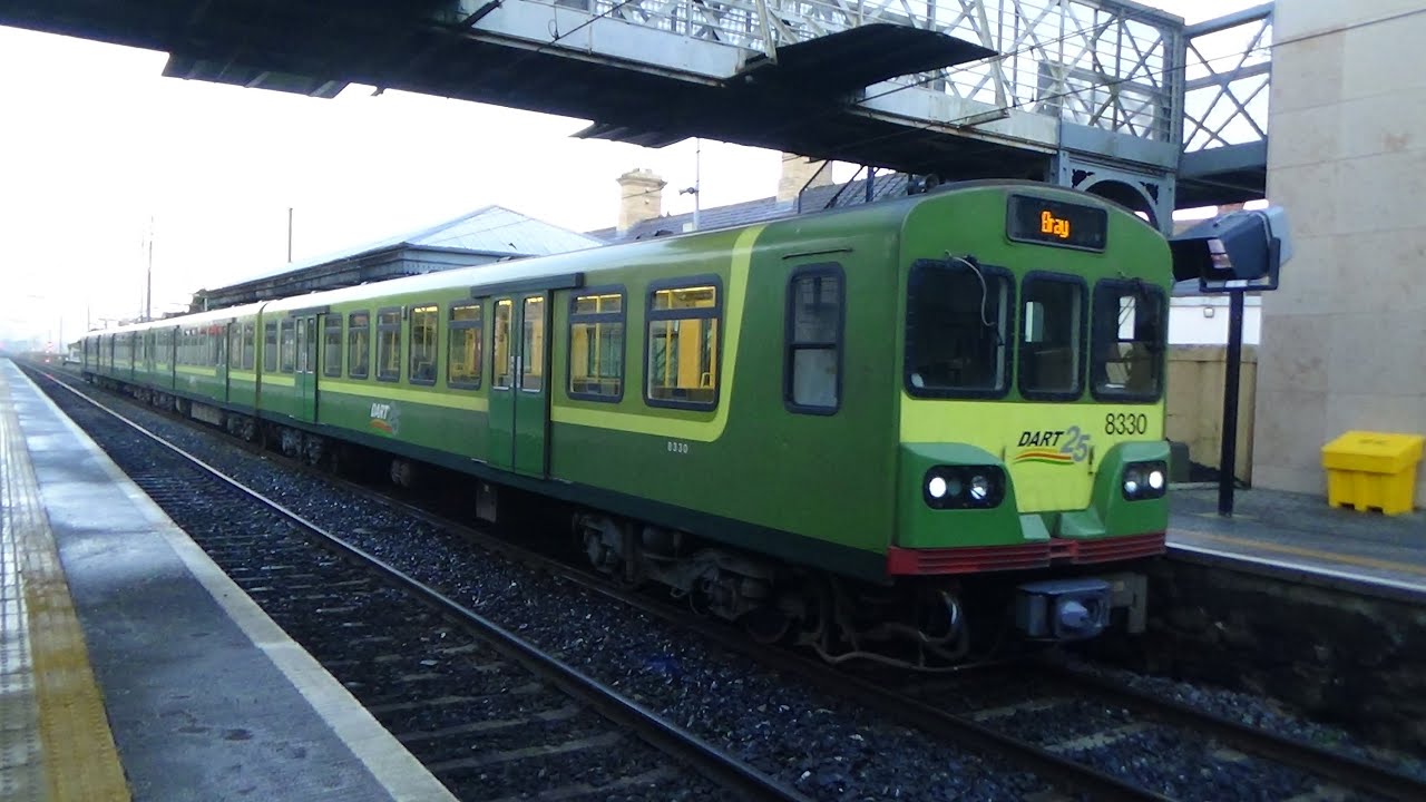 Ride on a DART 8100 Class EMU from Howth Junction to Malahide