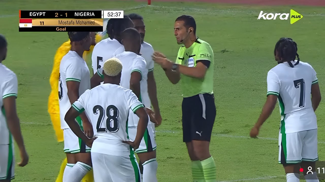 Нигерия против Египта [1-2] Международный товарищеский матч 2025