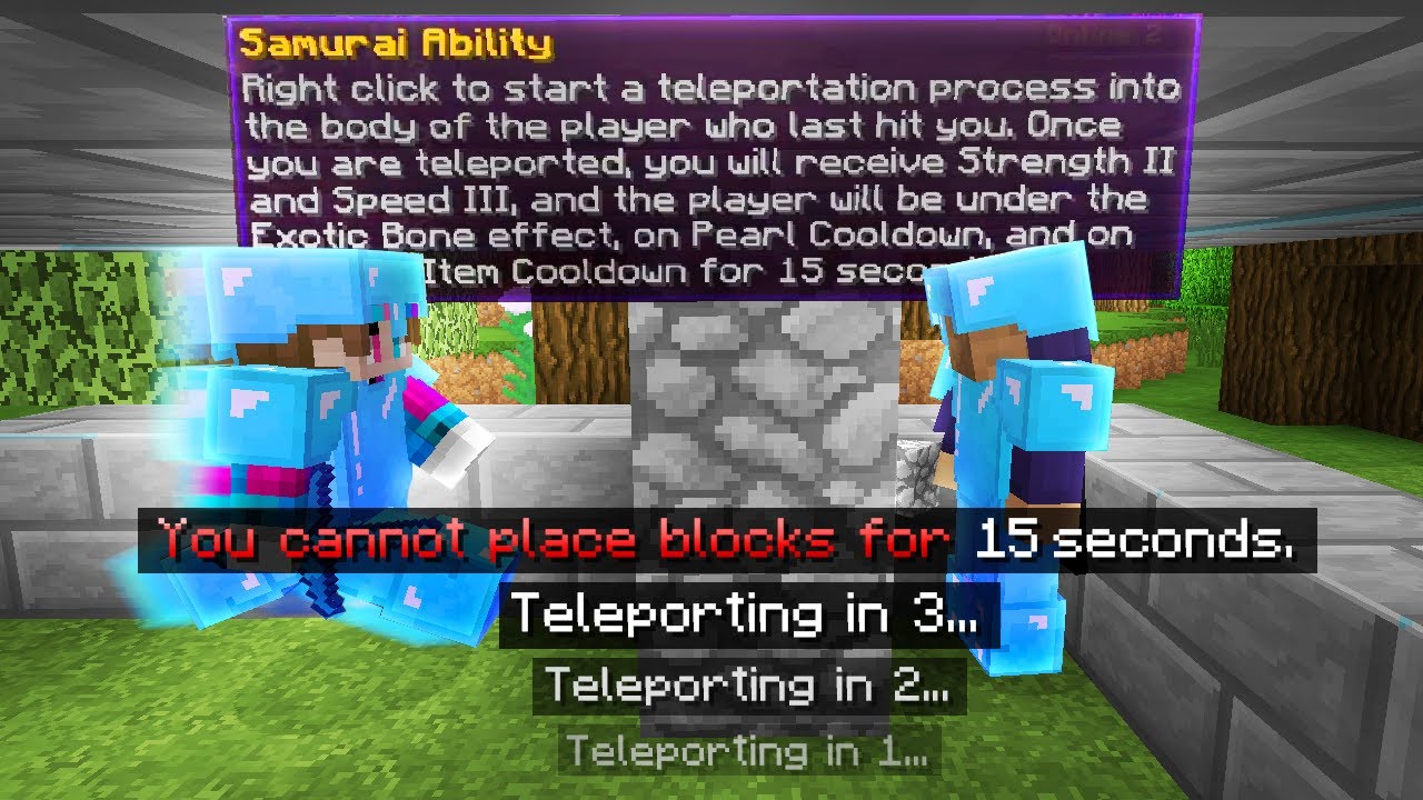 Welcome to HCF... *SAMURAI ABILITY*