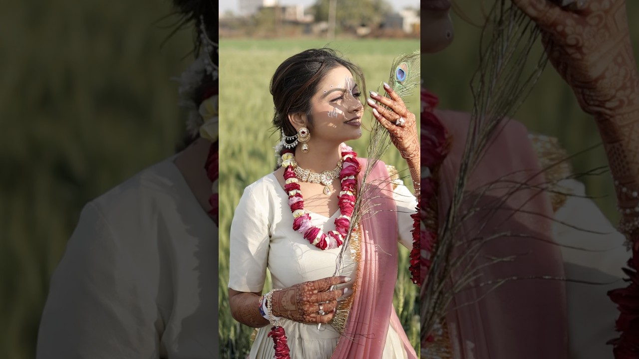 કાન્હા તારાં વગર રાઘા અધૂરી છે…💔🦚Tag કરો તમારા કાન્હા ને 🫶🏻#shortvideos #love #music #viral