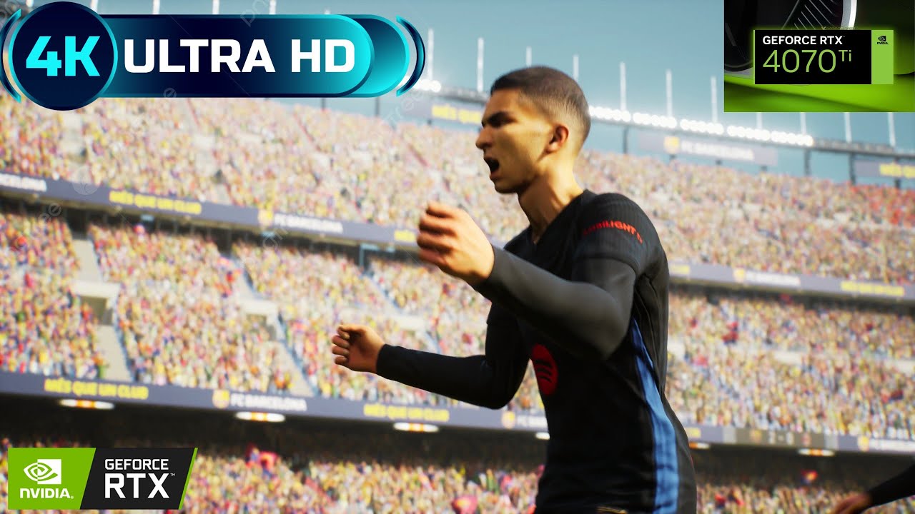 Barcelona x Manchester United | eFootball PS5 Gameplay 4K &ndash; RTX 4060 8GB em A&ccedil;&atilde;o!