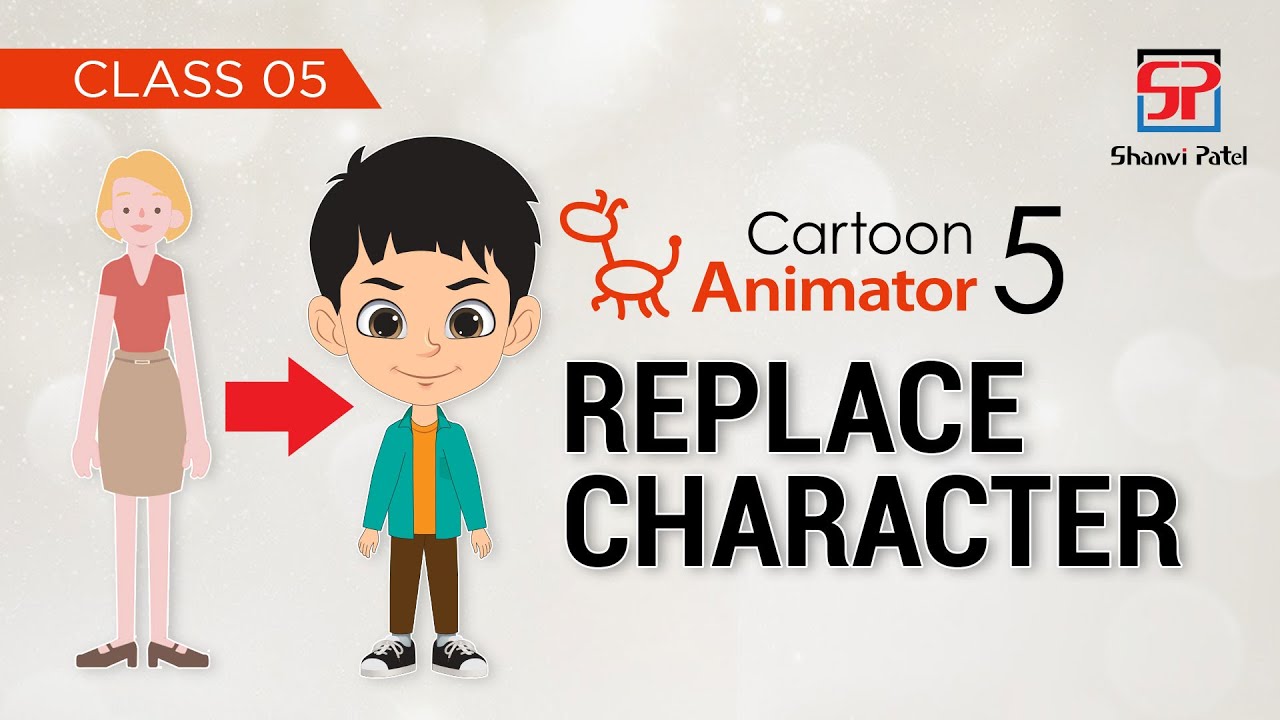 Cartoon Animator 5: Replace Character with PSD | Import PSD | 2D Animation| 2D Cartoon in Hindi
