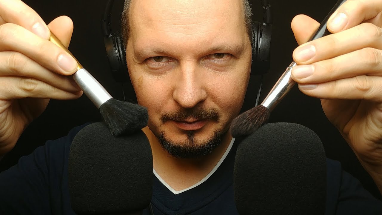 ASMR PL | Ponad 30 minut intensywnego brushing'u mikrofonów! (brushing, szept)