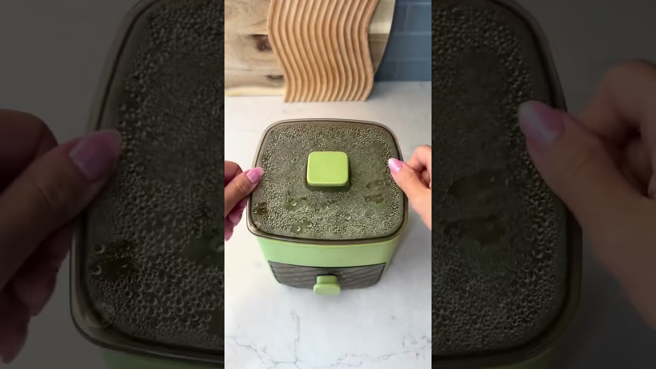 Forma de Fazer Gelo Premium, Cubos Grandes para Whisky e Drinks - Tampa Empilh&aacute;vel - F&aacute;cil