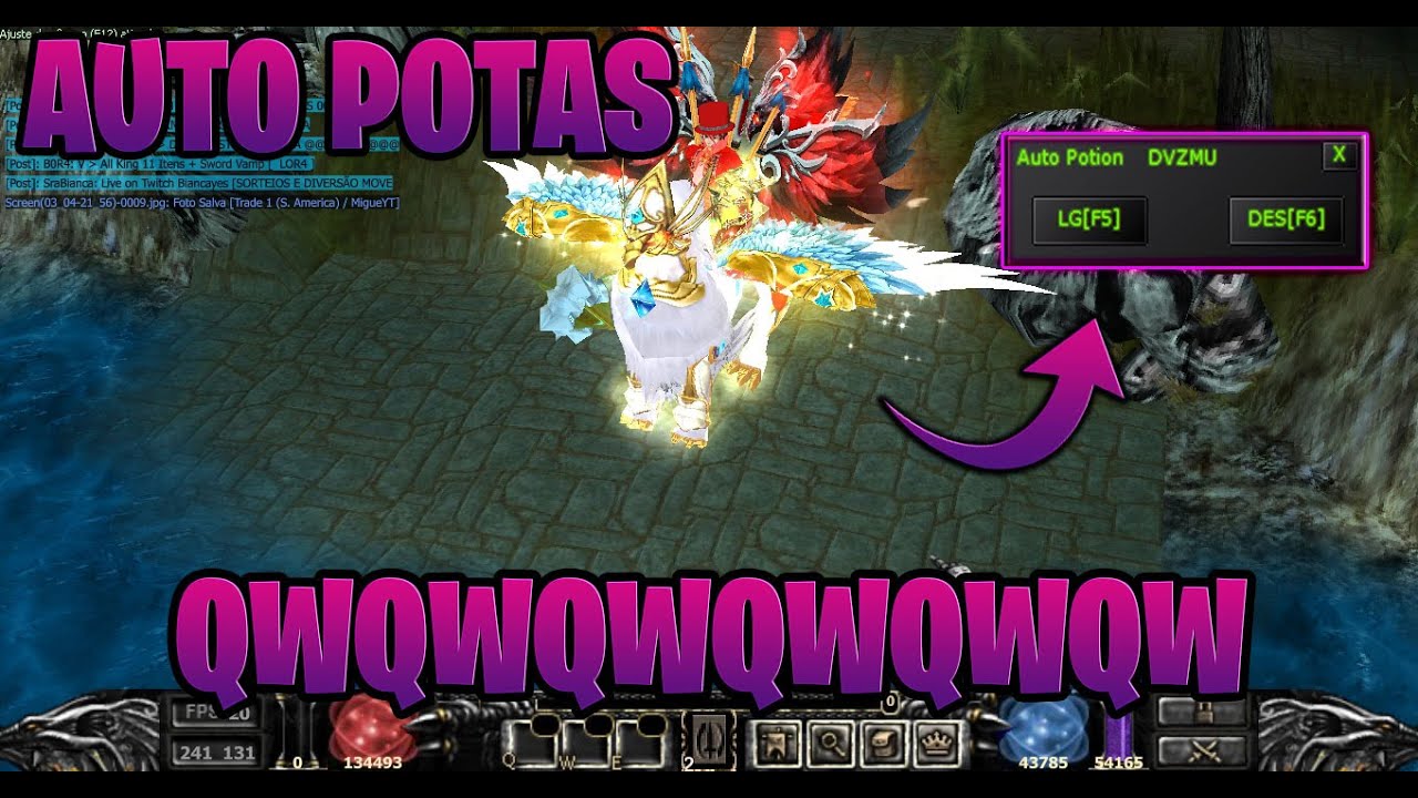 MuAwaY | AUTO POTAS GRATIS Mu Online | FACIL Y RAPIDO 2024