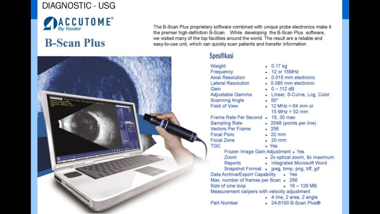 Accutome B-Scan Plus USG Indonesia - HD
