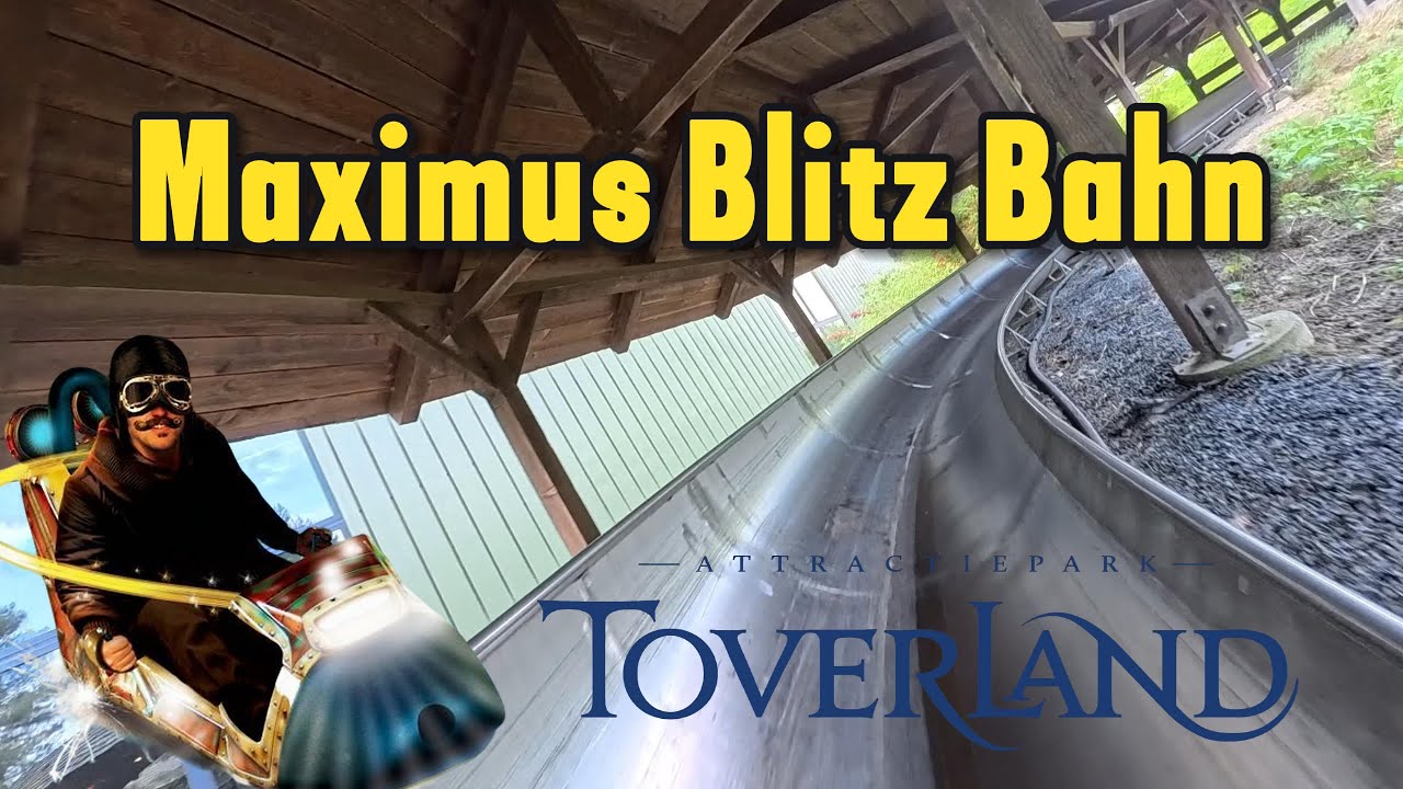 Maximus Blitz Bahn | Toverland | Onride 4K POV