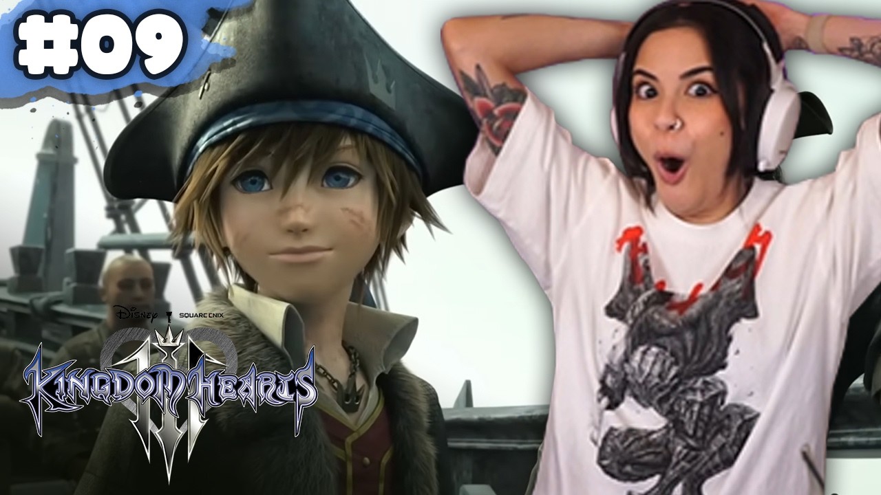 PIRATES + FINDING AQUA?! | Kingdom Hearts 3 - Part 9 (First Playthrough)