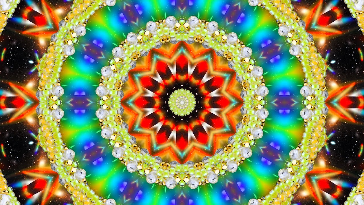 Vivid Rainbow Kaleidoscope in DaVinci Resolve