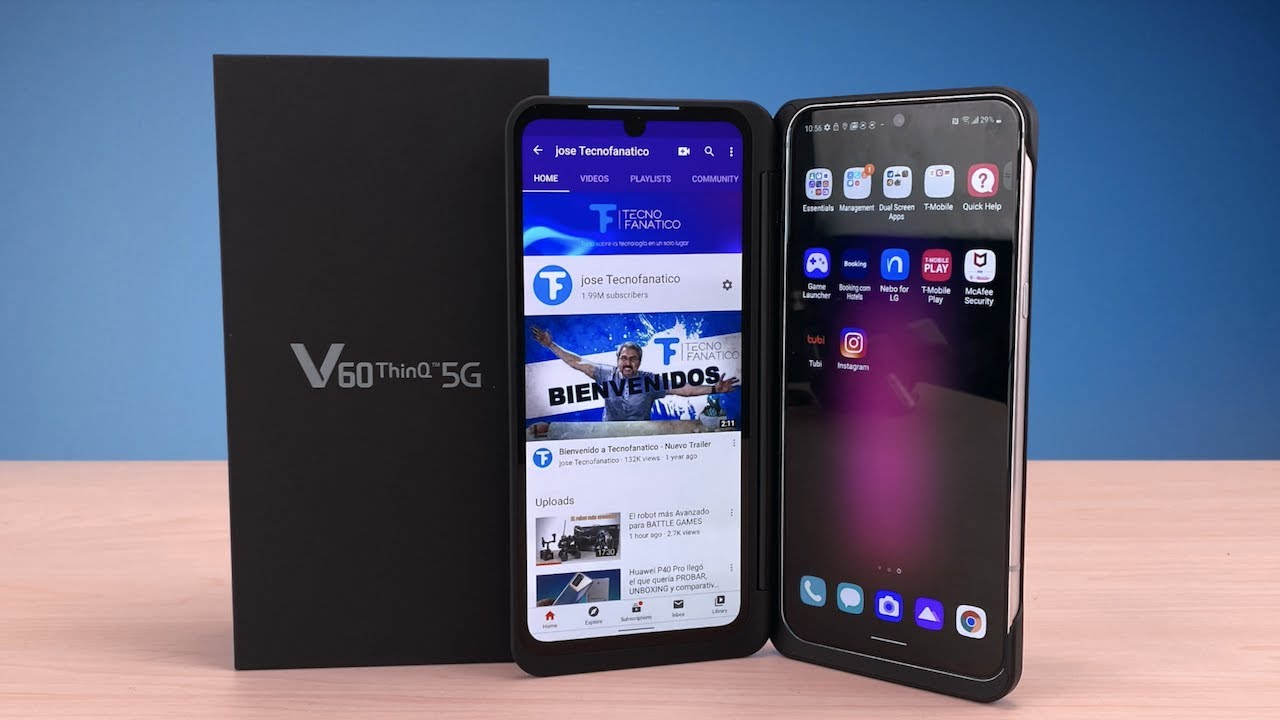 El Smartphone con doble pantalla UNBOXING LG V60 ThinQ - PRIMERAS IMPRESIONES