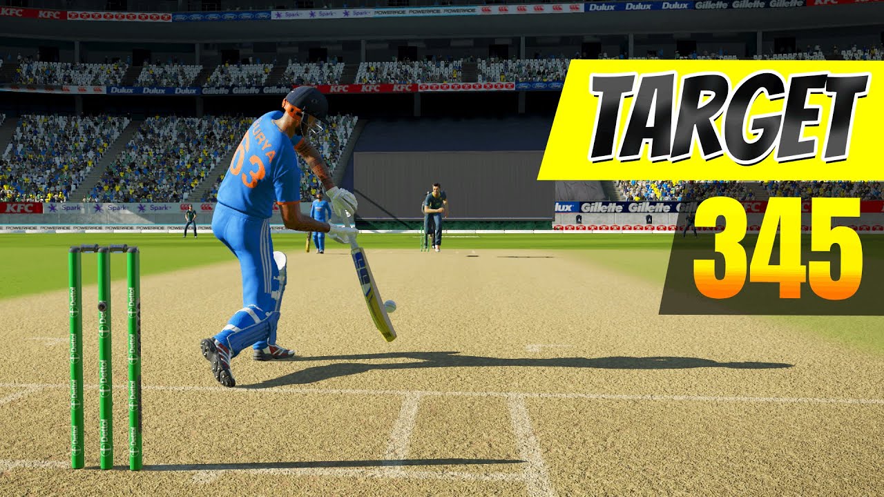 Chasing The HIGHEST T20I Score On The SMALLEST Ground In Cricket 24