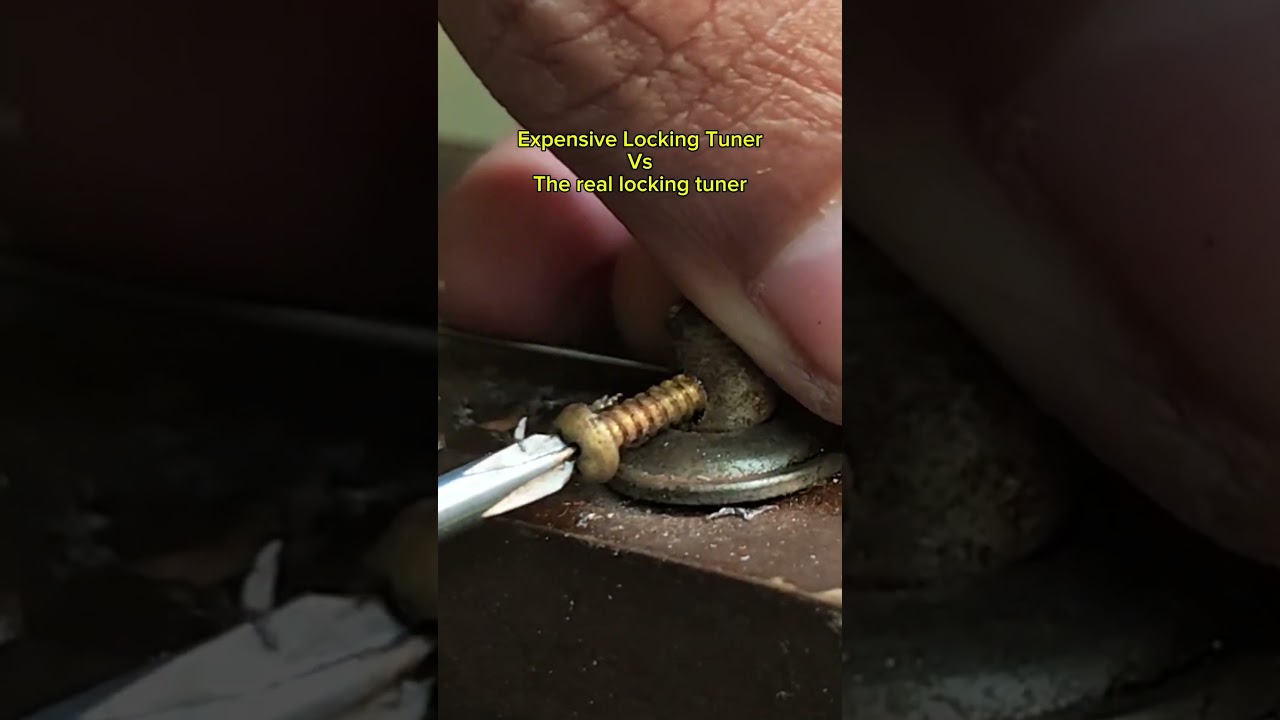 EXPENSIVE VS THE REAL LOCKING TUNER!! #guitar
