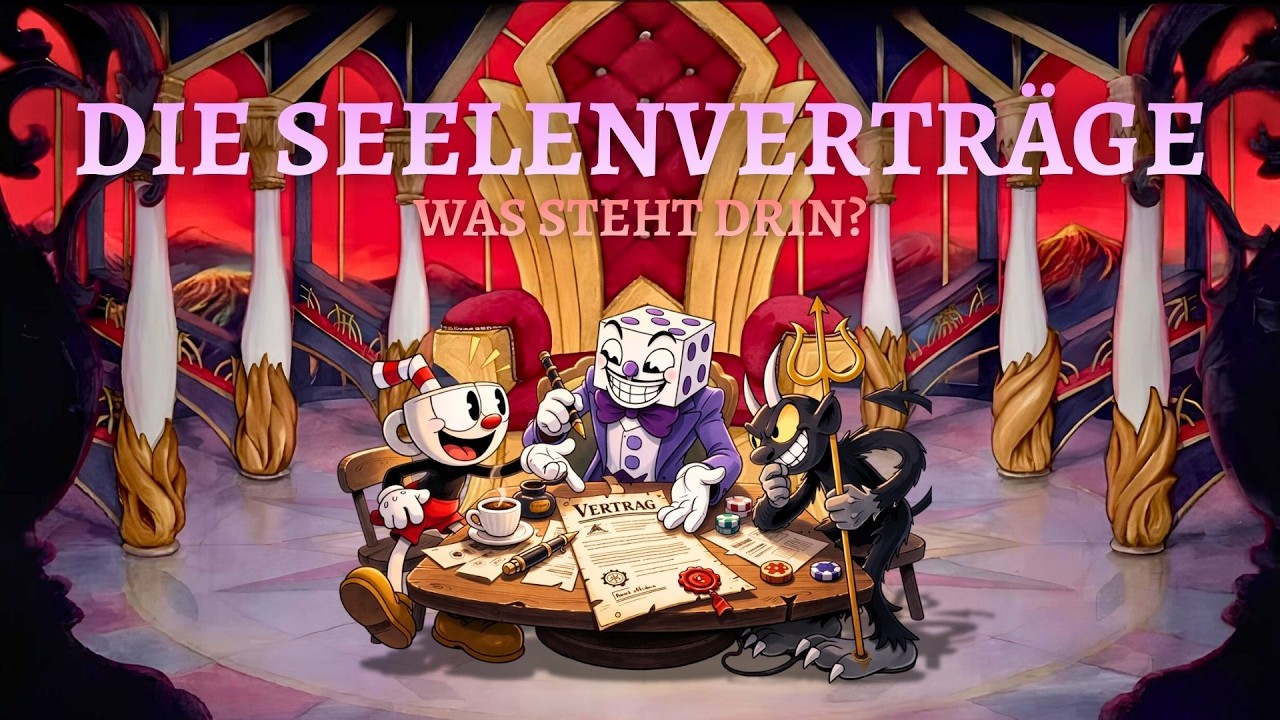 📜Was steht in den Seelenverträgen aus Cuphead?☕ | Gaming Documentaries (GFDFKS)🎮