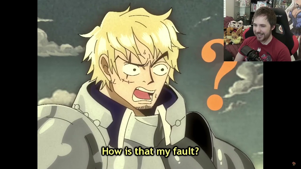 Noble reacts to a One Piece D&D animation