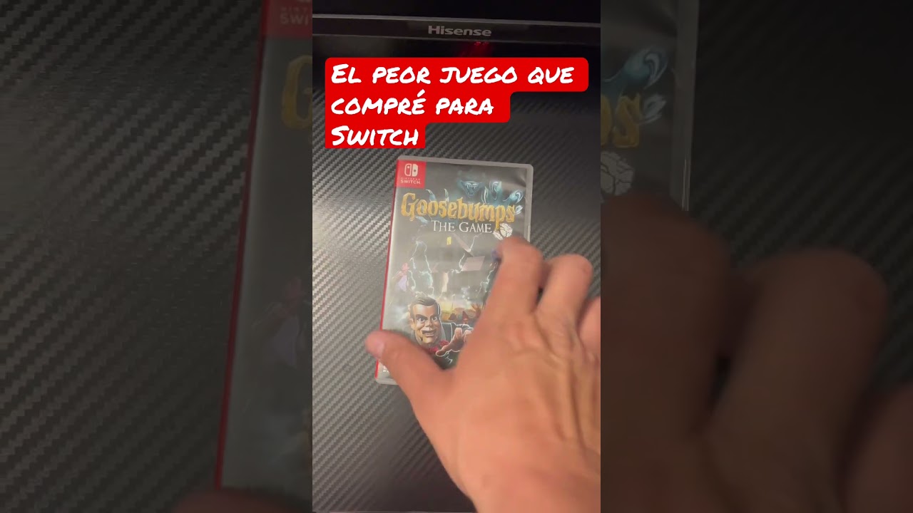 Goosebumps juego malo malo malo no lo recomiendo
